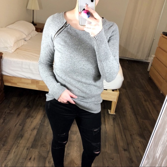 Armani Exchange Sweaters - Armani Exchange Zip Yoke Sweater